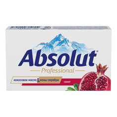Туалетное крем-мыло Absolut Professional антибактериальное с нейтральным pH гранат 90 г