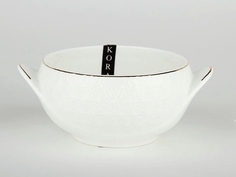 Бульонница Коралл Снежная королева белый, 400 мл