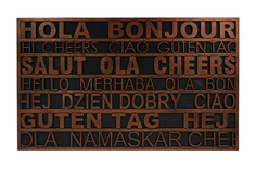 Коврик придверный Приветствие Hoff