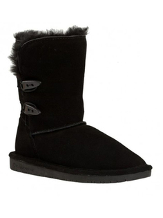 Угги женские Bearpaw 682W черные 37 EU