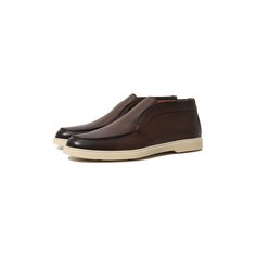 Кожаные ботинки Santoni