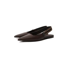 Кожаные балетки Brunello Cucinelli