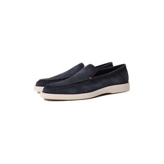 Кожаные лоферы Santoni