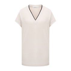 Хлопковая футболка Brunello Cucinelli