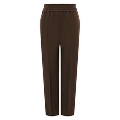 Брюки из вискозы и льна Brunello Cucinelli