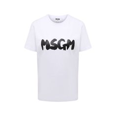 Хлопковая футболка MSGM