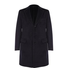 Однобортное шерстяное пальто Brioni