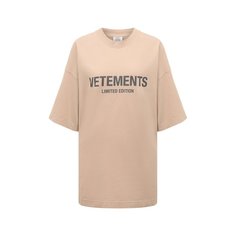 Хлопковая футболка VETEMENTS