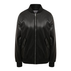 Бомбер из экокожи MSGM