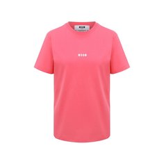 Хлопковая футболка MSGM