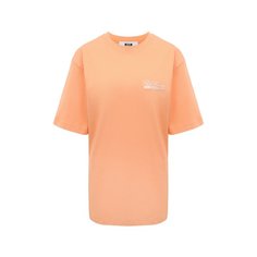Хлопковая футболка MSGM