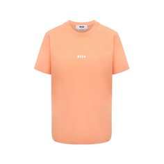 Хлопковая футболка MSGM