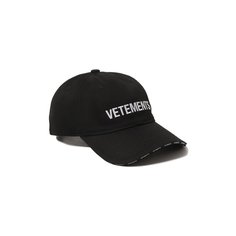Хлопковая бейсболка VETEMENTS