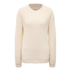 Хлопковый пуловер Maison Margiela