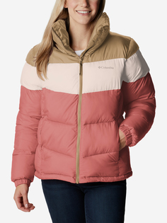 Куртка утепленная женская Columbia Puffect Color Blocked Jacket, Оранжевый