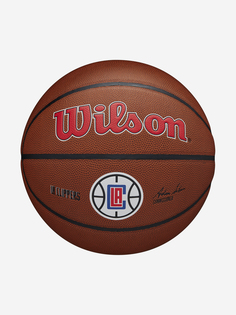Мяч баскетбольный Wilson NBA Team Alliance Min Timber, Коричневый