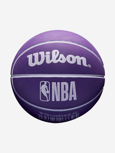 Мяч баскетбольный Wilson NBA Team Tribute Chi Bulls, Фиолетовый