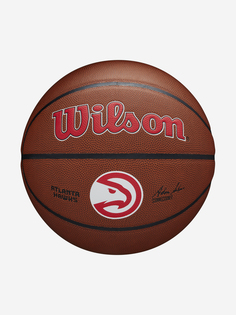 Мяч баскетбольный Wilson NBA Team Alliance Chi Bulls, Коричневый