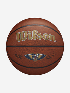 Мяч баскетбольный Wilson NBA Team Alliance Cle Cavaliers, Коричневый