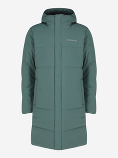 Куртка утепленная мужская Columbia Cedar Summit Long Insulated Jacket, Зеленый
