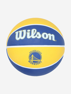 Мяч баскетбольный Wilson NBA Team Tribute BSKT GS Warriors, Желтый