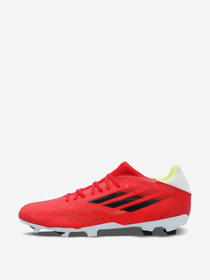 Бутсы мужские adidas X Speedflow.3 FG, Красный