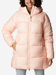 Куртка утепленная женская Columbia Puffect Mid Hooded Jacket, Розовый