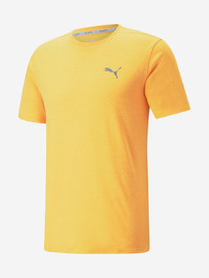 Футболка мужская PUMA Run Favorite Heather, Желтый