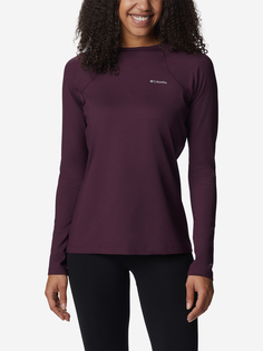 Термобелье верх женское Columbia Heavyweight Stretch Long Sleeve Top, Красный