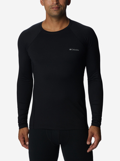 Термобелье верх мужское Columbia Heavyweight Stretch Long Sleeve Top, Черный