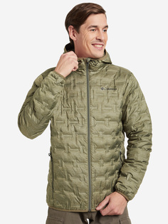 Куртка пуховая мужская Columbia Delta Ridge Down Hooded Jacket, Зеленый