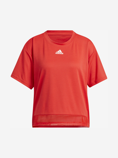 Футболка женская adidas, Красный
