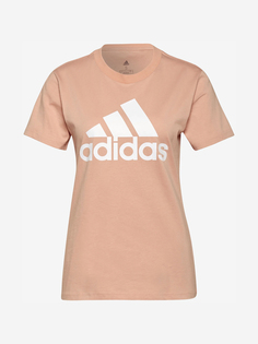 Футболка женская adidas Loungewear Essentials Logo, Оранжевый