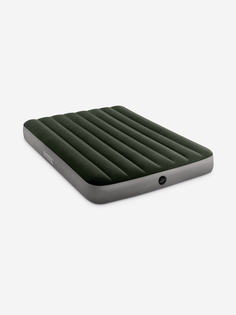 Надувная кровать CLASSIC DOWNY AIRBED FIBER-TECH, 137Х191Х25СМ, Зеленый Intex