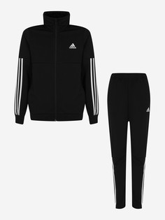 Костюм для мальчиков adidas 3-Stripes Team, Черный