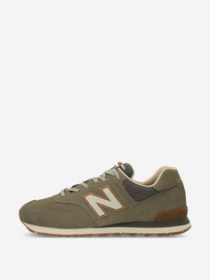 Кроссовки мужские New Balance 574 WABI SABI, Зеленый