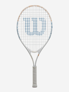 Ракетка для большого тенниса детская Wilson Roland Garros Elite 25, Белый
