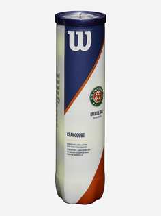 Мяч Wilson Roland Garros Clay CT 4, Желтый