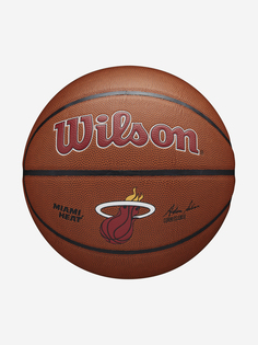 Мяч баскетбольный Wilson NBA Team Retro Mini Chi Bulls, Коричневый