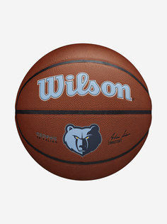 Мяч баскетбольный Wilson NBA Team Retro Mini Bro Nets, Коричневый