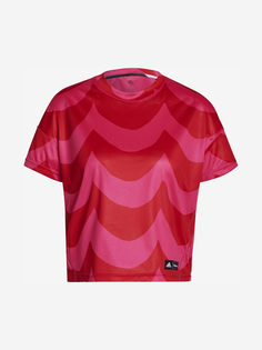 Футболка женская adidas Marimekko, Красный