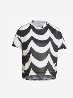 Футболка женская adidas Marimekko, Черный