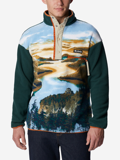 Джемпер флисовый мужской Columbia Helvetia Half Snap Fleece, Мультицвет