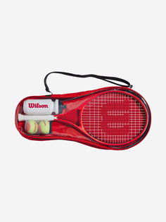 Ракетка для большого тенниса детская Wilson Roger Federer Starter Set 25, Красный