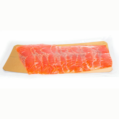 Форель филе нарезка слабосоленая кг Noname