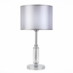 Настольная лампа snere (st luce) серебристый 52 см.