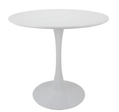 Стол tulip (bradexhome) белый 73 см.