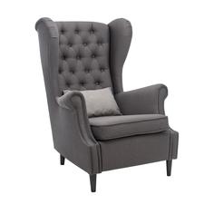 Кресло leset винтаж (milli) черный 81x107x87 см.