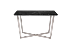 Стол обеденный (garda decor) черный 80x76x120 см.