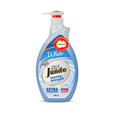 Гель для стирки белого белья концентрированный с коллагеном Jundo White 1 л (65 стирок)